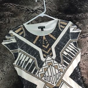 Express Sequins dress